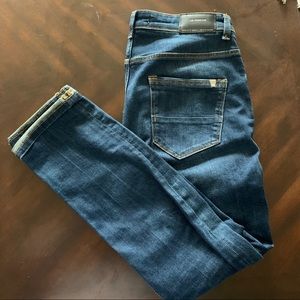 Zara Man Slim Straight Premium Denim Sz 32